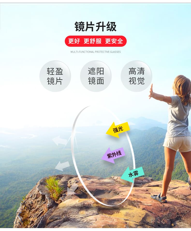 3M 11394 防护眼镜 （透明镜片、防雾、防紫外线）
